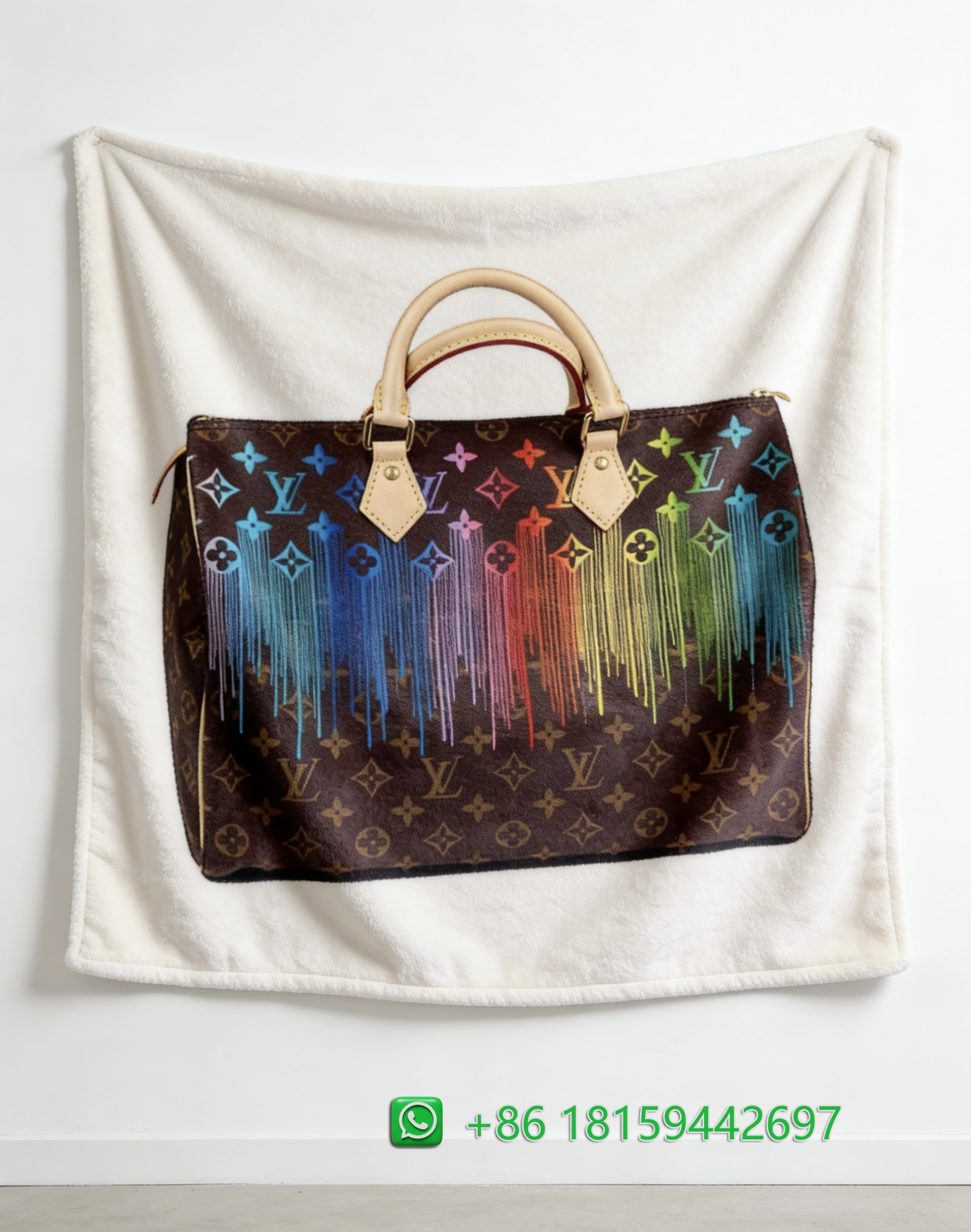 Louis Vuitton Throw Blankets